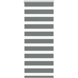 vidaXL zebra senčilo temno sivo 60x150 cm tkanina širina 55,9 cm | Shoptok.si