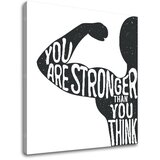  Motivacijska slika na platnu You are stronger (moderne slike z) Cene