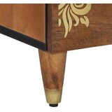  Noćni ormar Medeno smeđa 50 x 33 x 62 cm Čvrsto drvo manga | shoptok.hr