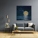 PROFILES AND MORE Akustični panel Puni mjesec (1.195 x 1.133 x 19 mm) | shoptok.hr