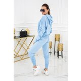Vittoria Ventini Roxy PU1122 Baby Blue knitted set | Shoptok.si
