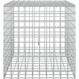  Gabion s 5 mm žicom i mrežom 5x5 cm 50x50x50 cm Pocinčani čelik | shoptok.hr