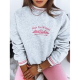 DStreet ALPS women's sweatshirt light gray BY1103 | Shoptok.si