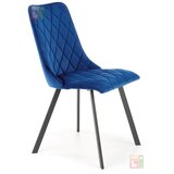 Halmar Jedilni stol K450 - temno moder Cene