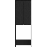  Kabinetska WC DELFT Crna 66 x 25 5 x 190 cm Konstruirano drvo - Crna | shoptok.hr