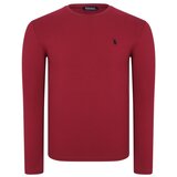 Dewberry T8588 BIKE COLLAR MEN'S SWEATSHIRT-FLAT BURGUNDY Cijene