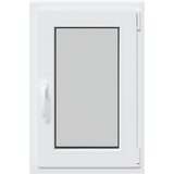  Okno za klet RISOR 50 x 75 cm PVC in steklo Bela, (5000215252) | Shoptok.si