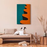 Artgeist Slika Na Platnu Orange Wave | Shoptok.si