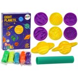  Plastic Set of Play-Doh 8 Planets Molds 5 Colors | shoptok.hr