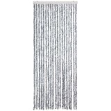 vidaXL Zastor protiv insekata bijelo-sivi 56 x 200 cm šenil | shoptok.hr