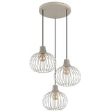 Globo 33379319 - Luster na sajli MATEO 3xE27/40W/230V bež u