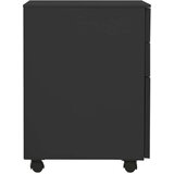 vidaXL Premična omara za dokumente antracitna 39x45x60 cm jeklo | Shoptok.si