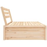  Srednja vrtna sofa 120 x 80 cm od masivne borovine | shoptok.hr