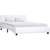  Za krevet od umjetne kože LED bijeli 140 x 200 cm | shoptok.hr