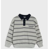 Sinsay Pamučna polo majica sa prugama | shoptok.hr