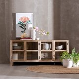 Ixia Vitrina od masivnog manga u prirodnoj boji 160x71 cm – | shoptok.hr