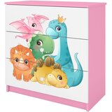  Dječja komoda - DINOSAURI - bijela | shoptok.hr