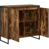  Pomoćni ormarić Dimni hrast 79 x 36 x 75 cm Konstruirano drvo | shoptok.hr