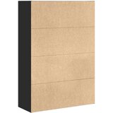 vidaXL Regal za knjige crni 80x30x114 cm od konstruiranog drva | shoptok.hr