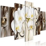  Slika - Orchid Waterfall (5 Parts) Wide Brown 225x100 Cijene