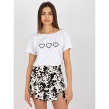 RUE PARIS T-shirt-RV-TS-5650.07P-white-black | Shoptok.si