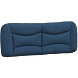 Maison Chic posteljno vzglavje - vzglavna omarica - vzglavna stranica modra 140 cm blago, (21704284) | Shoptok.si