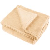 Teesa deka od flisa 200x220 cm - krem | shoptok.hr