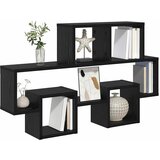  Polica na zidu Crni hrast 82 x 15 x 51 cm Konstruirano drvo | shoptok.hr