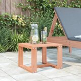 vidaXL Vrtna stranska mizica 40x38x28,5 cm trdna douglas jelka Cene
