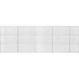  Gabion s 5 mm žicom i mrežom 5x5 cm 450x10x150 cm | shoptok.hr