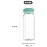 Mepal Mentolno zelena plastična otroška steklenička za vodo 600 ml Campus – | Shoptok.si