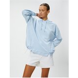 Koton Parachute Fabric Detail Hooded Sweatshirt | shoptok.hr