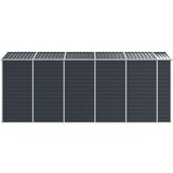  Vrtno spremište antracit 191 x 470 x 198 cm pocinčani čelik | shoptok.hr