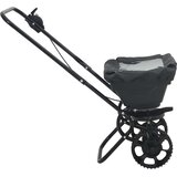  Rasipač Crna 80 x 46 x 75 cm PVC i čelik | shoptok.hr