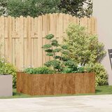 vidaXL Sadilica boja hrđe 120x80x40 cm od pohabanog čelika | shoptok.hr