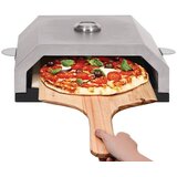  Pećnica za pizzu s keramičkim kamenom na plin ili drveni ugljen | shoptok.hr