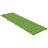  Jastuk za ležaljku prošarani zeleni 200 x 70 x 4 cm od tkanine | shoptok.hr