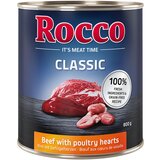 Rocco Classic 6 x 800 g - Govedina s perutninskimi srci Cene