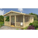 Male kuće Sauna kućica OTTO 500 × 483 cm sa šindrom | shoptok.hr