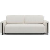 ELTAP Sklopiva/s prostorom za odlaganje sofa od bouclé tkanine boje slonovače 244 cm Arcadova – Cijene