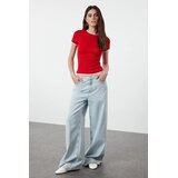 TRENDYOLMILLA Ženska majica TWOSS24TS00063, Crvena | Eponuda.com