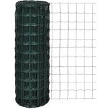 vidaXL Evro ograja iz jekla 10 x 1,0 m zelena, (20707447) | Shoptok.si