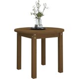  Stolić za kavu boja meda Ø 55 x 45 cm od masivne borovine | shoptok.hr