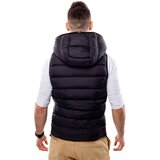 Glano Men's quilted vest - black | Shoptok.si