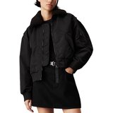 Calvin Klein Jeans Jakne SATIN AVIATOR J20J224115 Črna cene