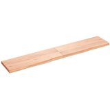  Kupaonska radna ploča svjetlosmeđa 160x30x(2-4) cm masivno drvo | shoptok.hr