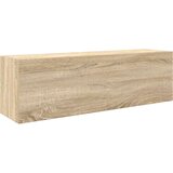  Kupaonski zidni ormarić sonoma hrast 100x25x30 cm izrađeno drvo | Eponuda.com