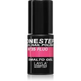 Layla Cosmetics One Step lak za nohte odtenek n.35 Strike Fluo 5 ml Cene