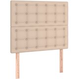  Okvir za krevet s uzglavljem cappuccino 80x200 cm umjetna koža | shoptok.hr