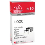 Spajalice strojne br.10 pk1000 Maestri Cene
